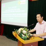 Phó Tổng Giám đốc Hoàng Minh Tế phát biểu khai mạc Tọa đàm