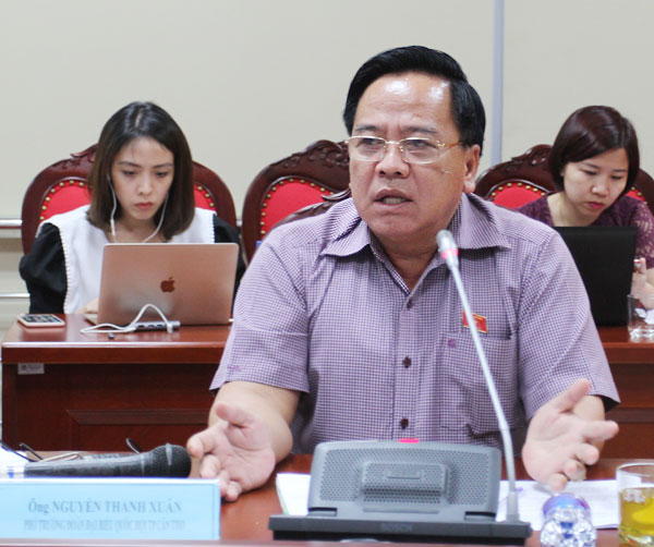 Phó Trưởng Đoàn ĐBQH TP Cần Thơ Nguyễn Thanh Xuân