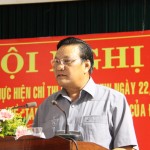 Phó Bí thư Thường trực Tỉnh uỷ Lê Kim Toàn phát biểu chỉ đạo kết luận Hội nghị