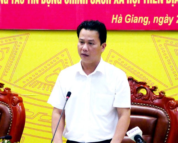 Bí thư Tỉnh ủy Đặng Quốc Khánh phát biểu chỉ đạo Hội nghị