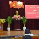 Phó Bí thư Thành ủy Đà Nẵng Võ Công Trí phát biểu kết luận Hội nghị