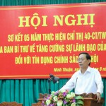 Bí thư Tỉnh ủy Nguyễn Đức Thanh phát biểu kết luận Hội nghị