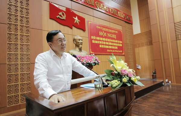 Tổng Giám đốc Dương Quyết Thắng phát biểu tại Hội nghị