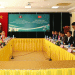 Ngân hàng Chính sách tỉnh Xieng Khuang (Lào) làm việc với NHCSXH tỉnh Nghệ An