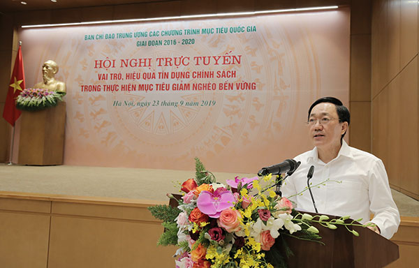 Tổng Giám đốc NHCSXH Dương Quyết Thắng khẳng định: “Tín dụng chính sách đã đạt hiệu quả tích cực, phù hợp với chủ trương, chính sách của Đảng, Nhà nước”
