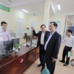 Phó Thống đốc Thường trực NHNN Việt Nam Đào Minh Tú thăm và làm việc với NHCSXH huyện Mường Nhé