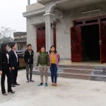 Căn nhà khang trang của gia đình anh Nguyễn Văn Tợi ở tổ 4, phường Châu Sơn được xây dựng từ nguồn vốn vay chính sách