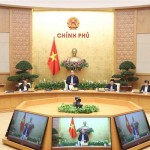 Thủ tướng Nguyễn Xuân Phúc chủ trì phiên họp Thường trực Chính phủ với Ban Chỉ đạo Quốc gia phòng, chống dịch COVID-19 ngày 16/3/2020. 
Ảnh: Thống Nhất/TTXVN