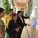 Thông tin về chính sách tín dụng ưu đãi được niêm yết công khai tại UBND xã Bình Tân, huyện Tây Sơn