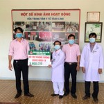 Công đoàn cơ sở NHCSXH tỉnh Bình Thuận hỗ trợ các cơ sở Y tế phòng chống dịch Covid-19