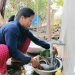 Nhờ chương trình tín dụng cho vay NS&VSMTNT, nhiều hộ dân tỉnh Ninh Thuận đã có nước sạch để sinh hoạt