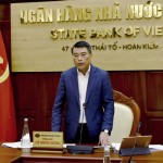 Thống đốc NHNN Lê Minh Hưng phát biểu tại Hội nghị trực tuyến