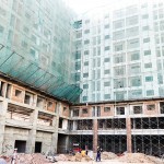 Dự án nhà ở xã hội tại Khu đô thị Phước Long của Công ty Cổ phần Đầu tư VCN đang thi công