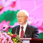 Tổng Bí thư, Chủ tịch nước Nguyễn Phú Trọng đọc Diễn văn tại Lễ kỷ niệm 130 năm Ngày sinh Chủ tịch Hồ Chí Minh