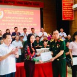 Đoàn công tác của Ủy ban Về các vấn đề xã hội của Quốc hội, Lãnh đạo NHCSXH đã tới thăm hỏi và tặng quà Trung tâm nuôi dưỡng thương, bệnh binh nặng và điều dưỡng người có công tỉnh Hà Nam