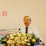 Đồng chí Trần Quốc Vượng, Ủy viên Bộ Chính trị - Thường trực Ban Bí thư phát biểu chỉ đạo Hội nghị