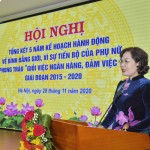 Thống đốc NHNN Nguyễn Thị Hồng phát biểu tại Hội nghị