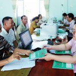 NHCSXH tỉnh Ninh Thuận cho hộ nghèo vay vốn tại Điểm giao dịch xã