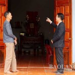 Căn nhà được hỗ trợ xây mới theo Quyết định 33 của người dân thôn Phú Nhuận, xã Điềm He