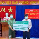 NHCSXH tỉnh Quảng Nam hỗ trợ lực lượng công an tham gia phòng, chống dịch Covid-19