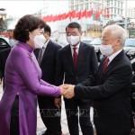 Tổng Bí thư Nguyễn Phú Trọng đến dự Lễ kỷ niệm