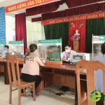 NHCSXH huyện Đại Lộc cho vay tại các Điểm giao dịch xã