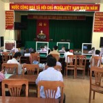 Phòng giao dịch NHCSXH huyện Sơn Tịnh bảo đảm vốn vay cho người dân trong mùa dịch