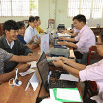 Hệ thống Điểm giao dịch tại xã của chi nhánh NHCSXH tỉnh Bình Định luôn đáp ứng nhu cầu vay vốn của người nghèo
Ảnh thực hiện trước 27/4/2021