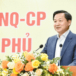 Phó Thủ tướng Chính phủ Lê Minh Khái phát biểu chỉ đạo tại Hội nghị