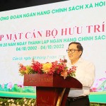 Tổng Giám đốc Dương Quyết Thắng phát biểu tại buổi gặp mặt
