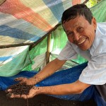 Mô hình nuôi trùn quế giúp gia đình ông Nguyễn Văn Ta ở Tân Biên, Tân Châu (Tây Ninh) thoát nghèo