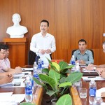 Phó Tổng Giám đốc Hoàng Minh Tế đề nghị UBND xã Quảng Khê đẩy mạnh tuyên truyền để người dân hiểu, chấp hành đúng chủ trương của Đảng, chính sách của Nhà nước