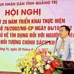 Phó Bí thư Thường trực Tỉnh ủy Nguyễn Đăng Quang phát biểu tại Hội nghị