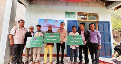 Quảng Ngãi: Nhà mới cho bà con ở vùng sâu huyện Trà Bồng