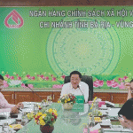 Tổng Giám đốc Dương Quyết Thắng phát biểu tại buổi làm việc