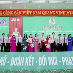 Ban chấp hành Công đoàn cơ sở NHCSXH tỉnh Quảng Trị nhiệm kỳ 2023 - 2028 ra mắt Đại hội
