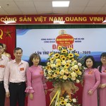 Công đoàn bộ phận Hội sở chi nhánh NHCSXH TP Hà Nội là đơn vị tổ chức đại hội đầu tiên