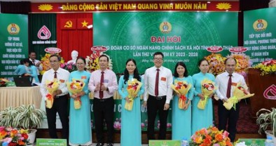 Đại hội Công đoàn cơ sở NHCSXH tỉnh Đồng Tháp nhiệm kỳ 2023 - 2028