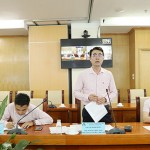 Phó Tổng Giám đốc NHCSXH Nguyễn Đức Hải chủ trì buổi nghiệm thu tại điểm cầu HSC