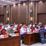 Bí thư Trung ương Đảng, Trưởng Ban Tuyên giáo Trung ương Nguyễn Trọng Nghĩa và các đại biểu dự Hội nghị