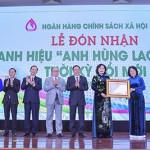 NHCSXH vinh dự được Chủ tịch nước tặng thưởng Danh hiệu Anh hùng lao động thời kỳ đổi mới (năm 2020)
Ảnh tư liệu