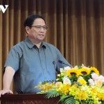 Thủ tướng Phạm Minh Chính phát biểu tại buổi làm việc