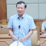 Bí thư Tỉnh ủy Thừa Thiên - Huế Lê Trường Lưu phát biểu tại buổi làm việc
