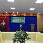 Phó Tổng Giám đốc NHCSXH Hoàng Minh Tế phát biểu tại buổi làm việc