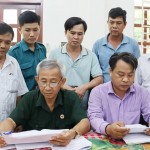 Hội CCB tỉnh Đồng Nai kiểm tra mô hình ủy thác vay vốn giúp hội viên làm kinh tế ở xã Bình Sơn, huyện Long Thành