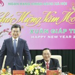 Phó Thống đốc NHNN Việt Nam Phạm Thanh Hà phát biểu tại buổi họp giao ban
