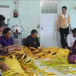 Mô hình đan giỏ nhựa giúp nhiều hội viên phụ nữ nghèo tỉnh Bạc Liêu phát triển kinh tế gia đình, thoát nghèo