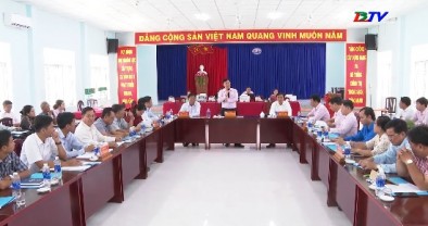 Tổng Giám đốc NHCSXH làm việc tại huyện Hòa Bình (Bạc Liêu) (BTV -  26.3.2024)