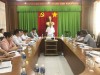 Ban đại diện HĐQT chi nhánh NHCSXH tỉnh Tây Ninh kiểm tra giám sát định kỳ năm 2024