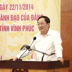 Tổng Giám đốc NHCSXH Dương Quyết Thắng phát biểu tại hội nghị